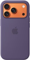 Coque en silicone avec MagSafe pour iPhone 17 Pro – Violet doux