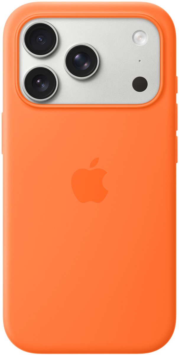 Apple Siliconenhoesje met MagSafe voor de Apple iPhone 17 Pro - Orange