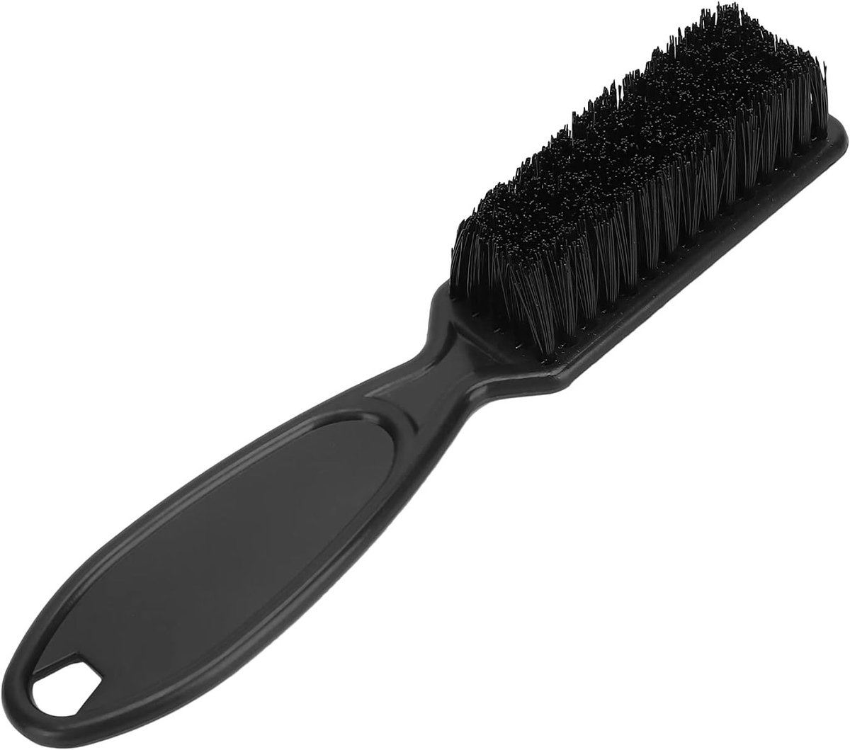 Zachte en comfortabele haarborstel voor mannen, eenvoudig te reinigen, ideaal voor haar- en baardstyling, met antisliphandvat voor salon of thuisgebruik