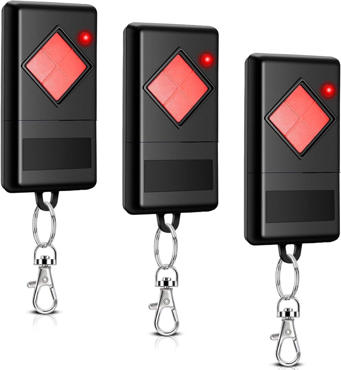 Garagedeuropener afstandsbediening 40,685 MHz, handzender voor 4 kanalen, vervangend en compatibel met diverse modellen