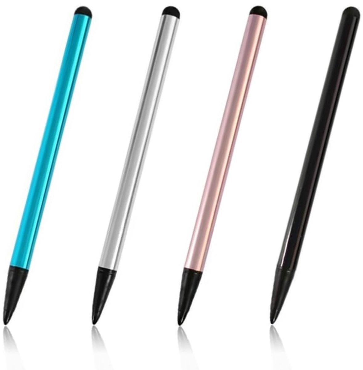 Store_7 - Universele Touchscreen Pennen - 4 Stuks - Geschikt voor iPhone en iPad - Roze Goud - Perfect voor Tablets en Smartphones - Lichtgewicht e...
