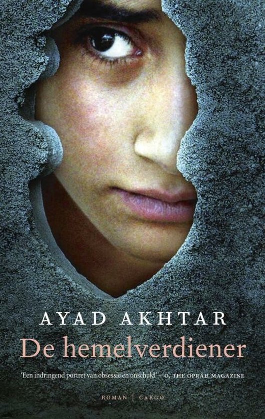 Ayad Akhtar: De hemelverdiener. Portret van een vrouw met textuur.