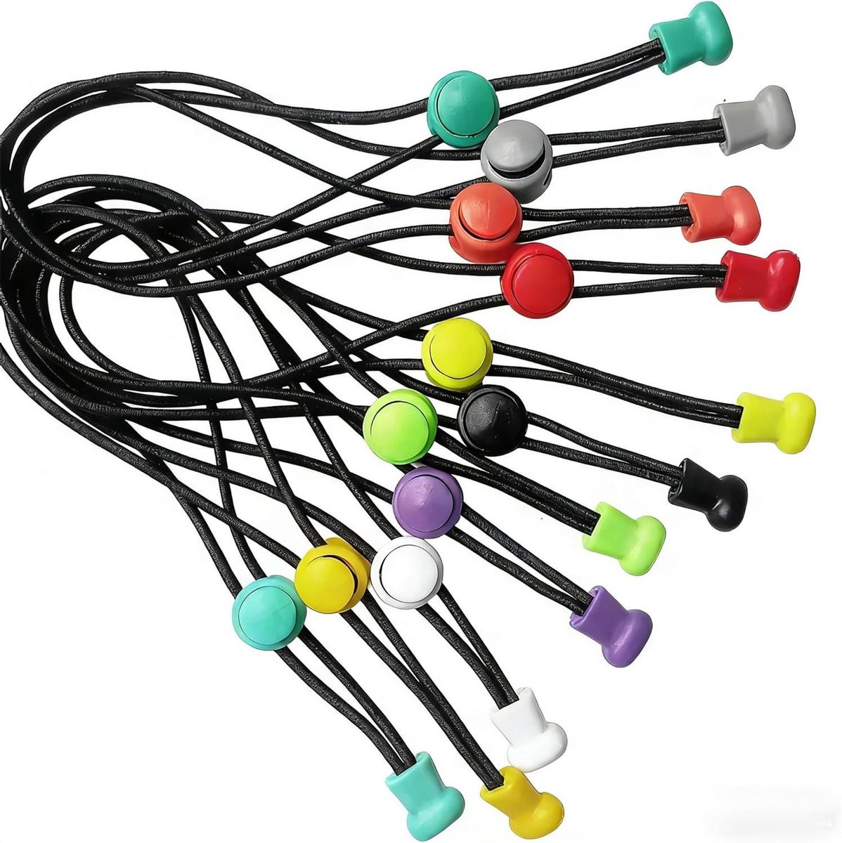 Zakclips - Sluitclips - Zakken Sluiten - Herbruikbaar - 12 stuks 20 cm - Gekleurd