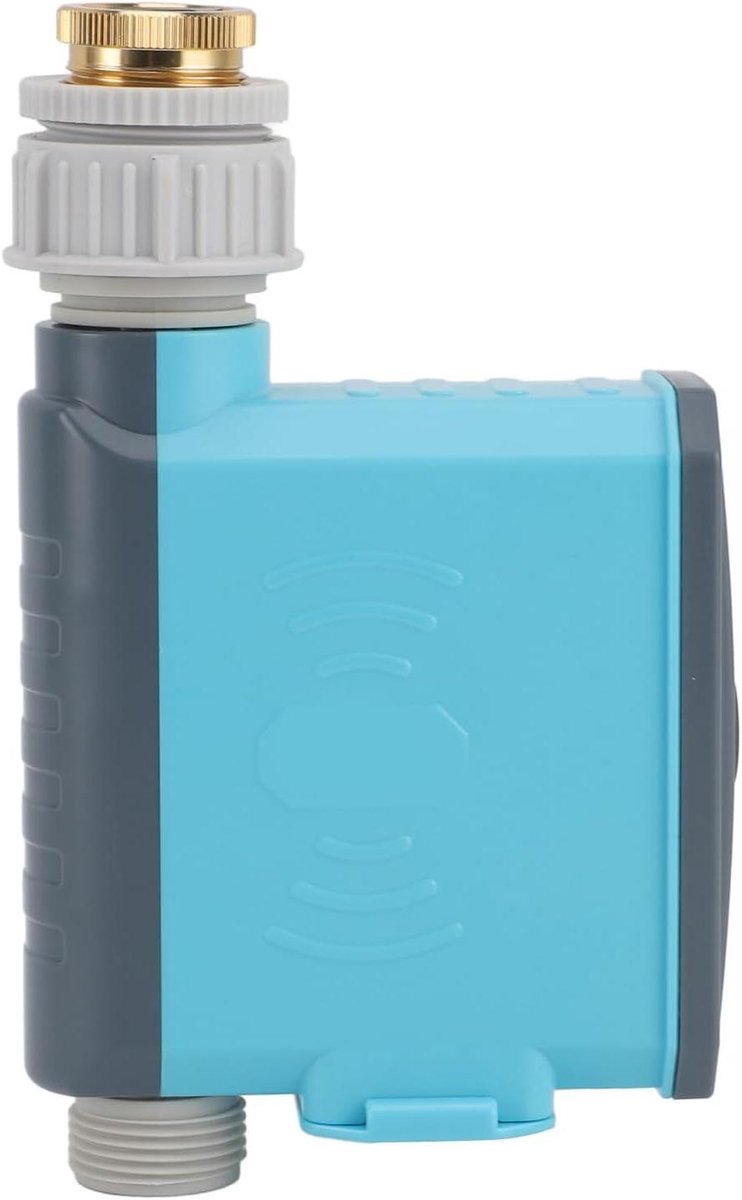 Slimme Sproeier Timer - Automatische Bewatering - Tuin Onderhoud - App Bediening - 17 x 12 x 5 cm - Grijs
