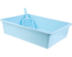 Kattenbak Set - Kitten Toilet - Netjes Houden - Open Ontwerp - 38x28.5x10cm - As Shown