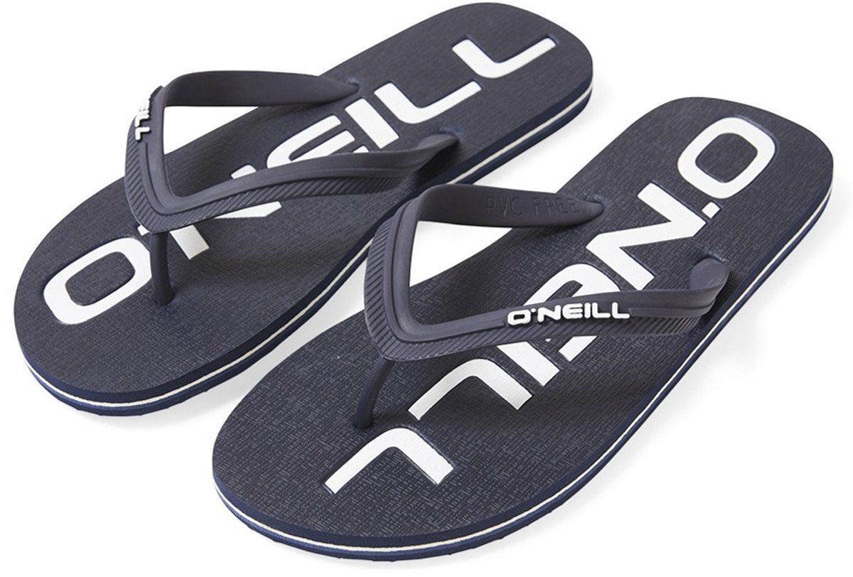 O’Neill heren teenslippers profile logo Blauw