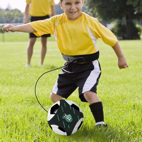 Voetbal Trainer - Kick Trainer - Balvaardigheid Verbeteren - Automatisch Rebound Systeem - 38x20x2 cm - Enkele Attribuut — afbeelding 2