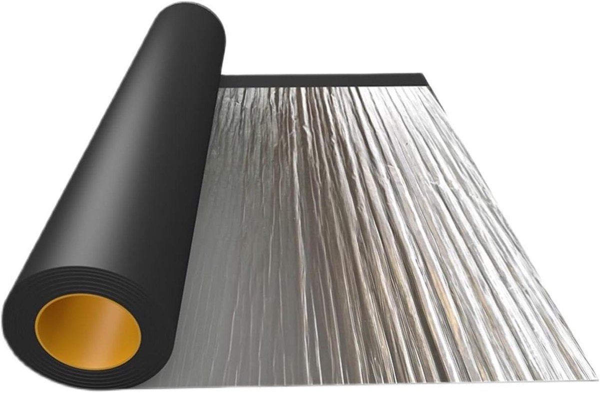 Waterdichte Dak Tape - Bitumen Membraan - Lekkages Repareren - Zelfklevend Weerbestendig - 5 Meter Lengte - Aluminium