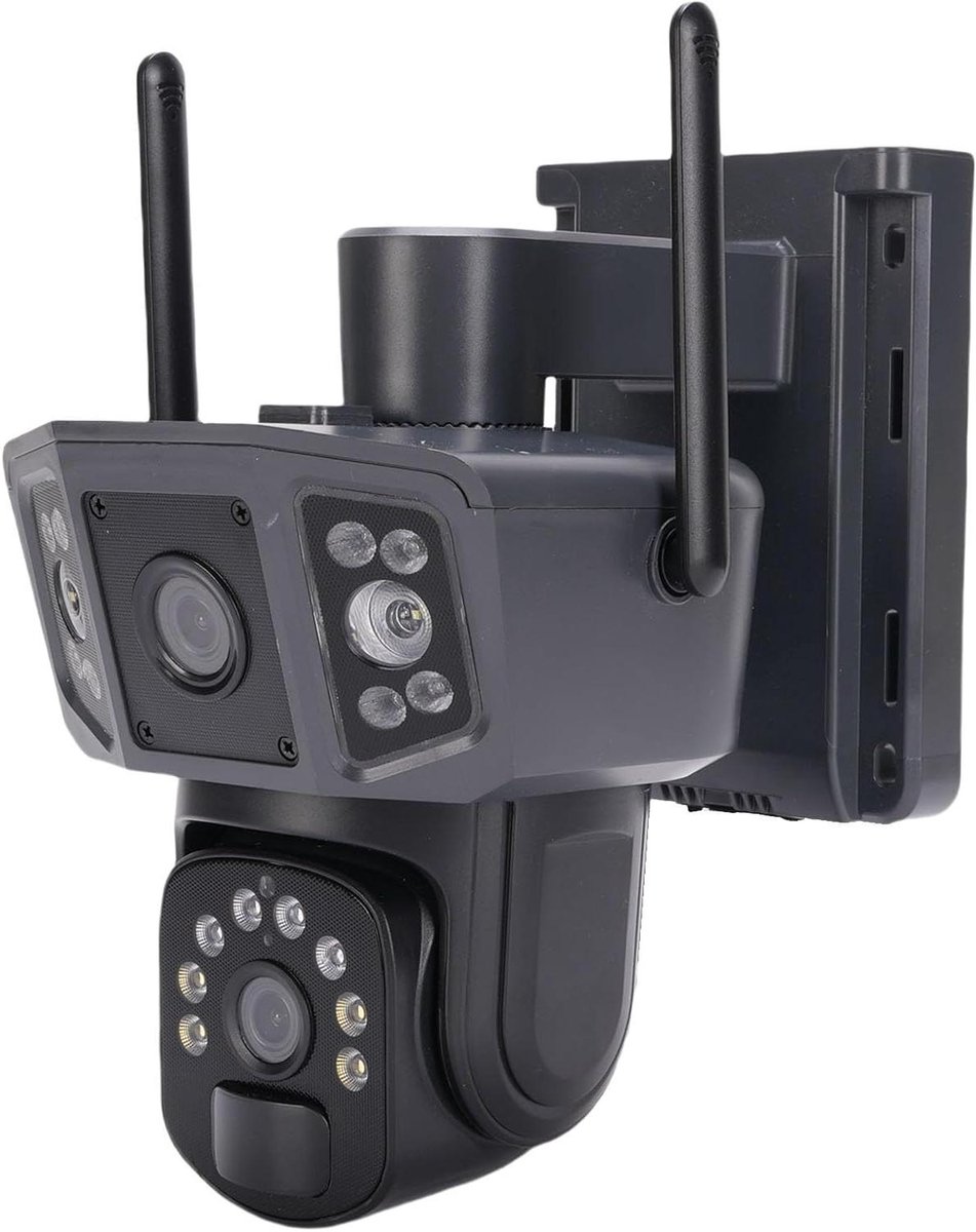 Beveiligingscamera Buiten - Draadloze Camera - Woning Beveiligen - Op Zonne-energie - 8 MP Beeld - Wit