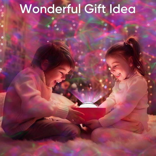 Sterren Projector - Nachtlamp Kinderen - Romantische Sfeer - Met Timer - 350 Gram - Mat Zwart — afbeelding 5