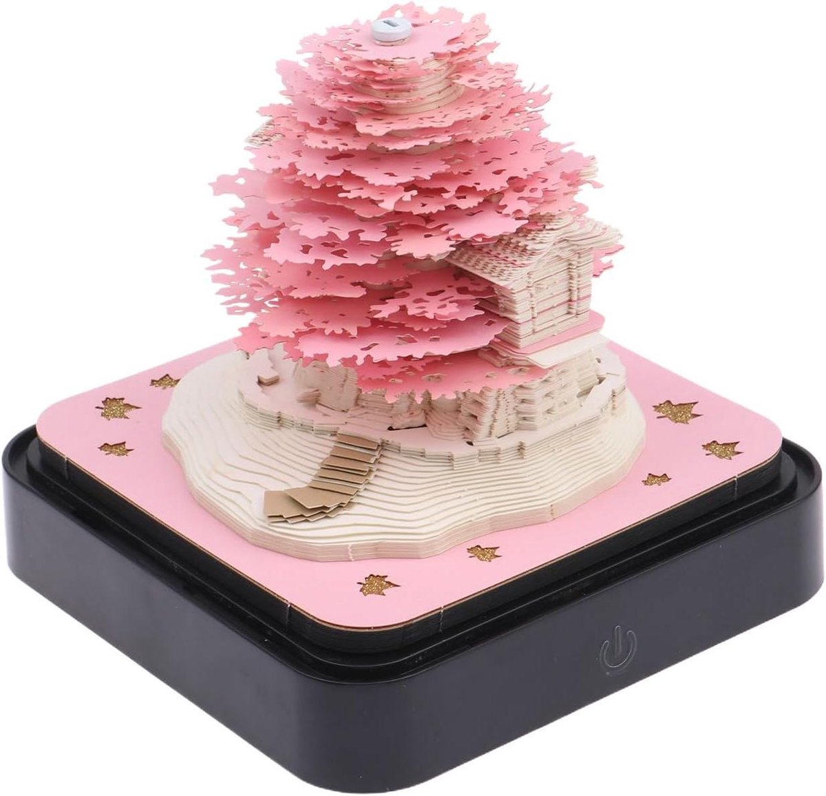 3D Papier Art Kalender - Bureau Kalender - Decoratief Kantoor - Afneembare Pagina's - 98 x 85 cm - Multicolor