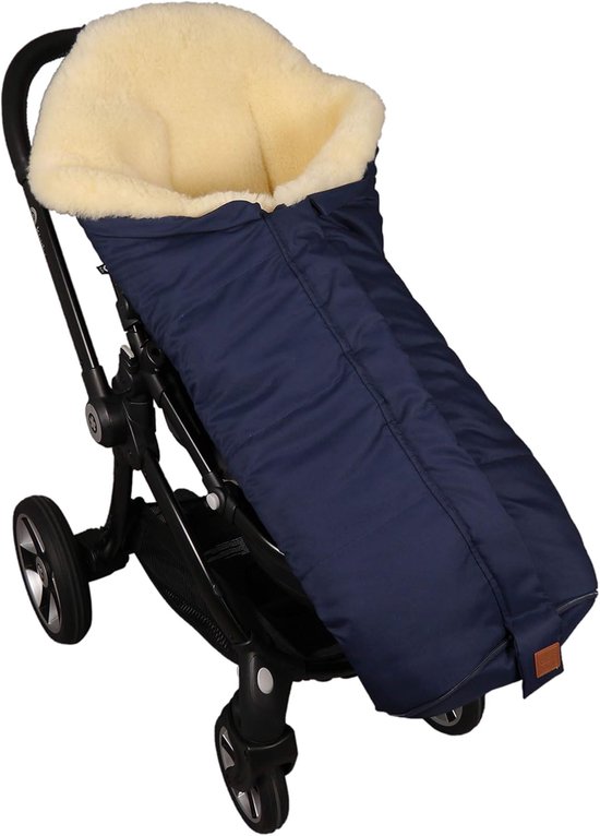 Kinderwagen Voetenzak - Muts baby - Baby Warm Houden - Wind en Waterafstotend - 105 x 45 x 7 cm — afbeelding 4