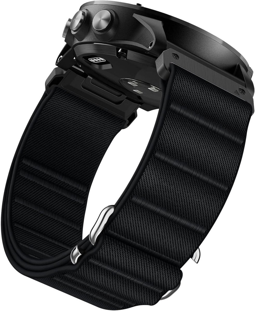Sportarmband - Horlogeband - Actieve Levensstijl - Quick Fit Systeem - 22 mm - Nylon
