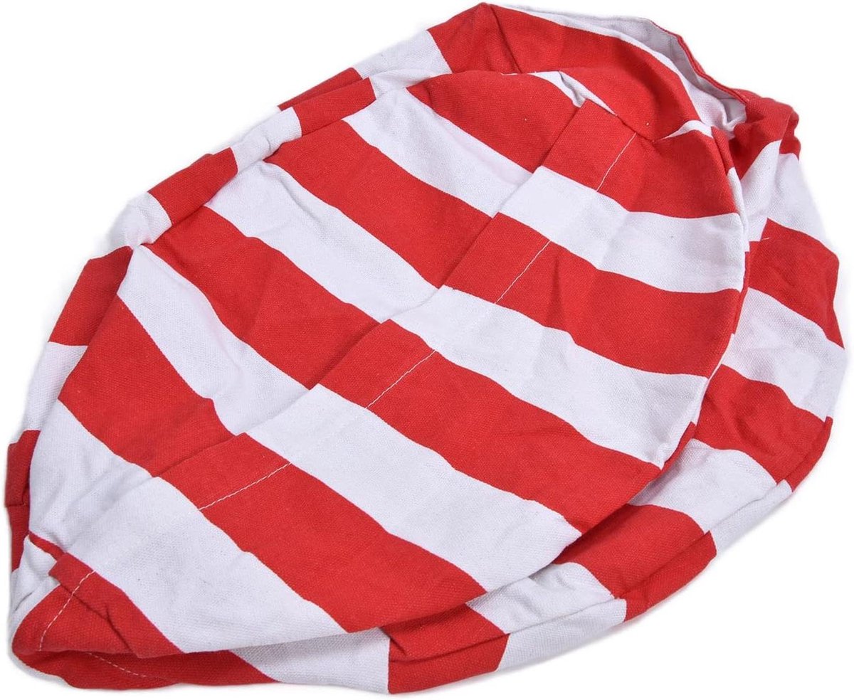 Opbergzitzak - Knuffel Opberger - Ruimte Besparen - Grote Capaciteit - 40cm Diameter - Rood