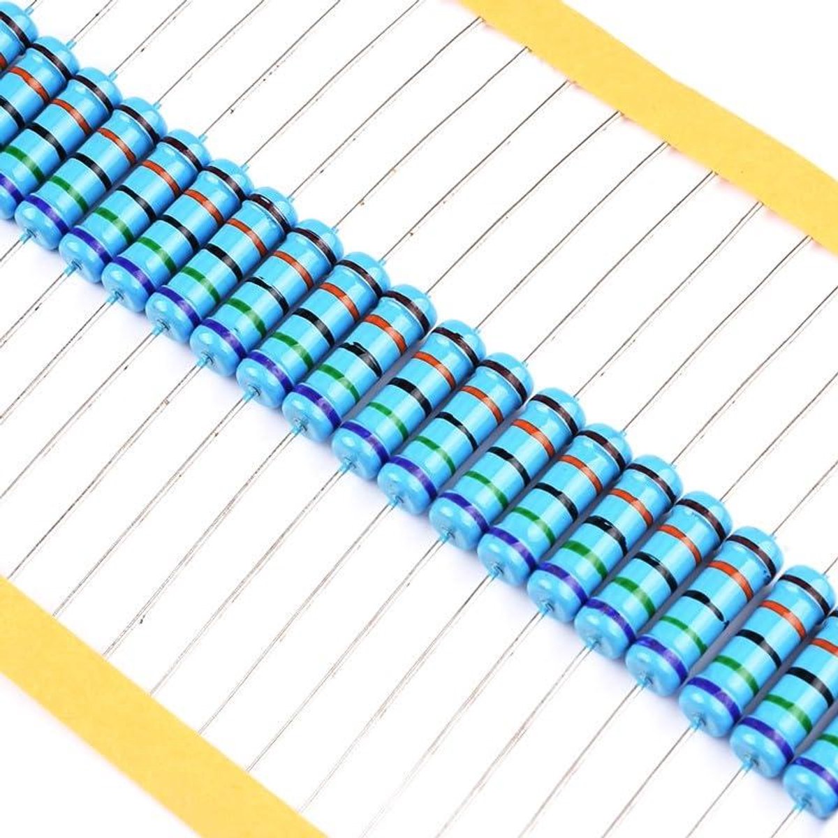 Metaalfilm Weerstand - Vaste Weerstand Enkele Weerstand - Elektronische Projecten - 1% Nauwkeurigheid - 100K Ohm - Niet Van Toepassing
