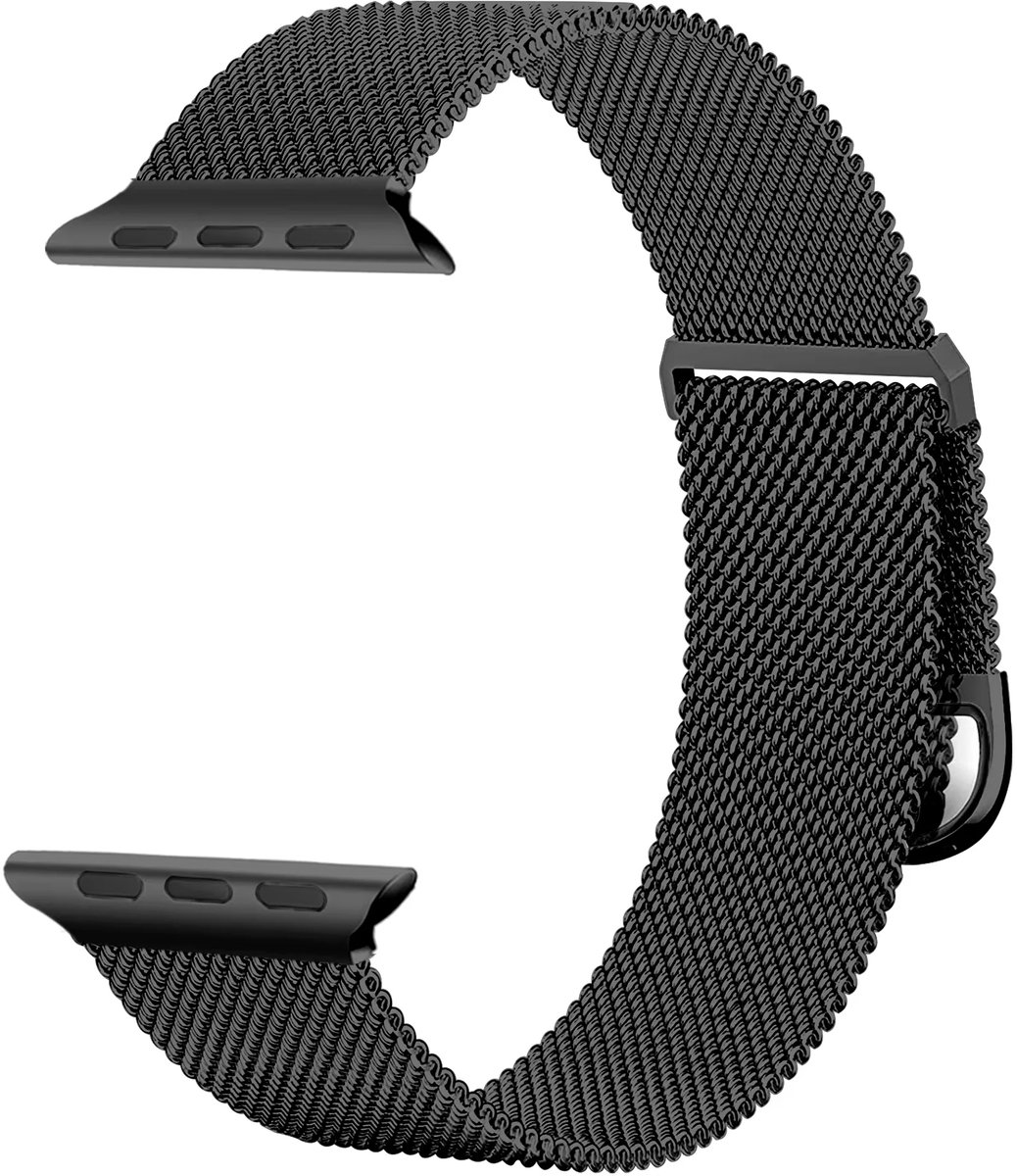 Milanese/Mesh Band Black Wristwatch Bands 38/40/41mm voor Apple Watch