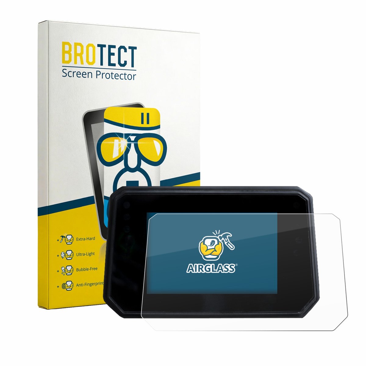 Screenprotector voor Yamaha Tracer 9 2025 Beschermglas transparant