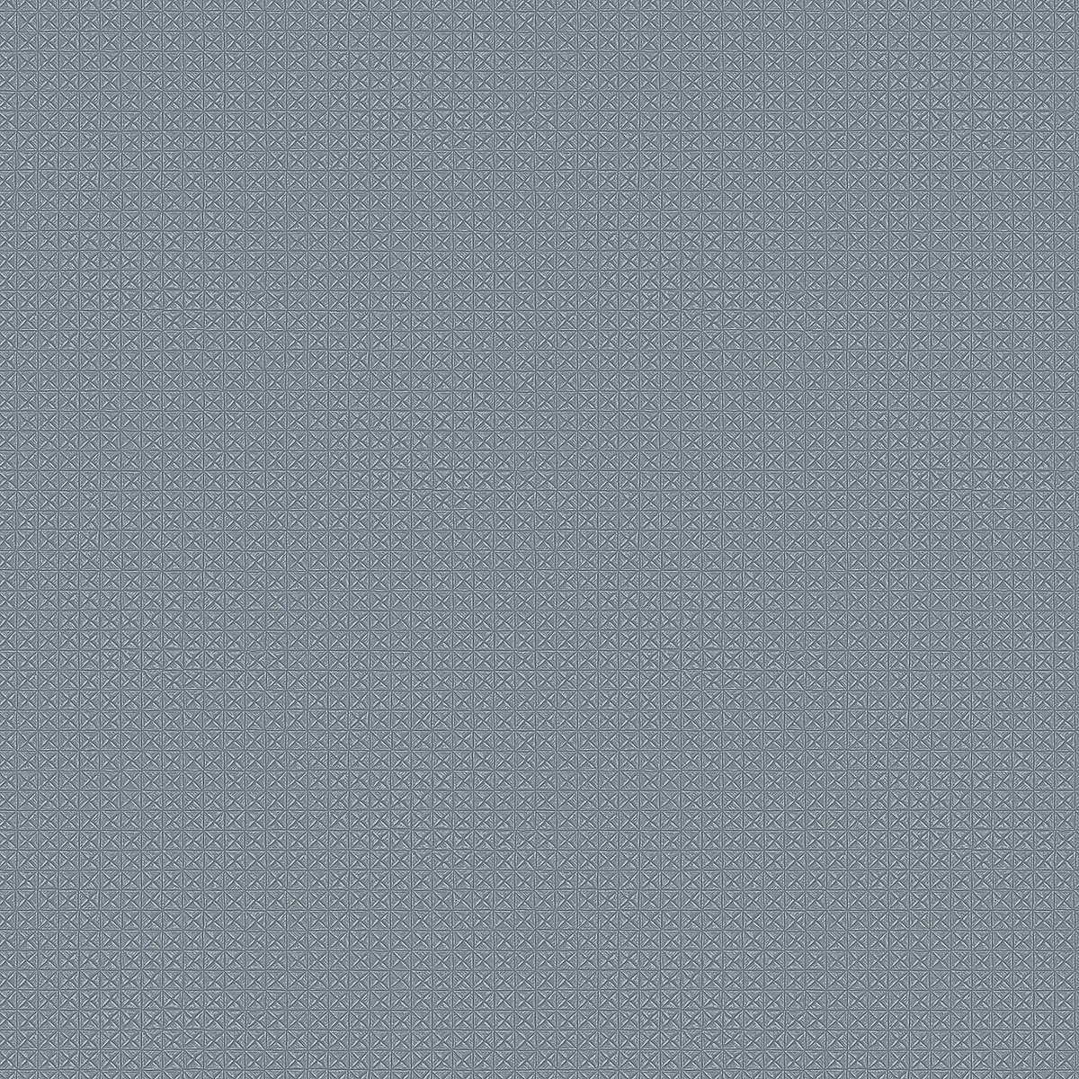 Structuur behang Profhome GR322405-DI vliesbehang hardvinyl warmdruk in reliëf gestempeld met geometrische vormen subtiel glanzend blauw duifblauw paarsblauw 5,33 m2