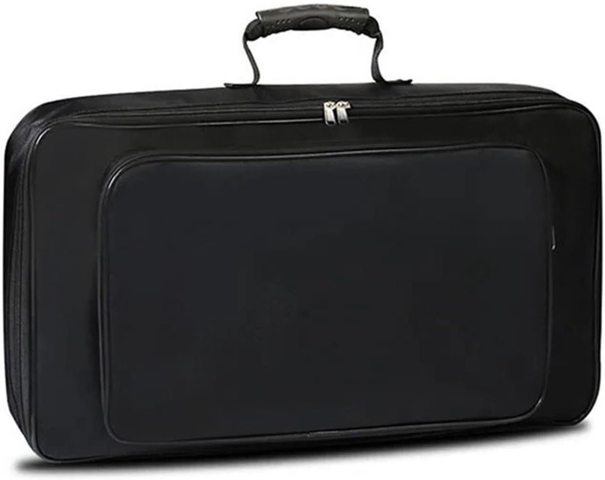 Gitaar Pedaal Tas - Effecten Board - Gear Opslag - Ruime Opbergruimte - 60 x 33 x 10 cm - Zwart