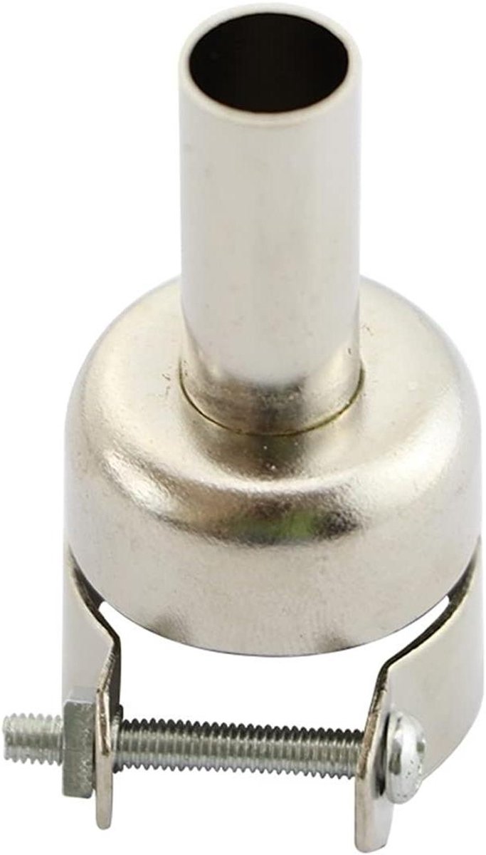Hittebestendig Mondstuk - Hete Lucht Mondstuk - Soldeerwerk Reparatie - Universele Pasvorm - 4.5 cm Lengte - Zilver