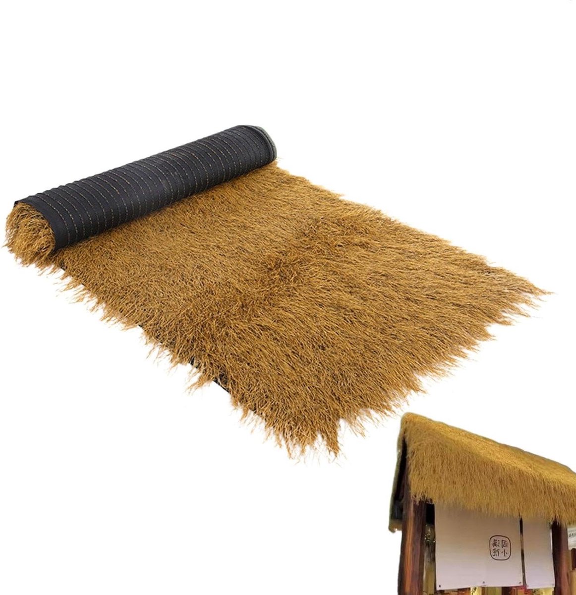 Synthetisch Rietgras - Dakbedekking Gras - Decoratieve Afwerking - UV-bestendig Materiaal 