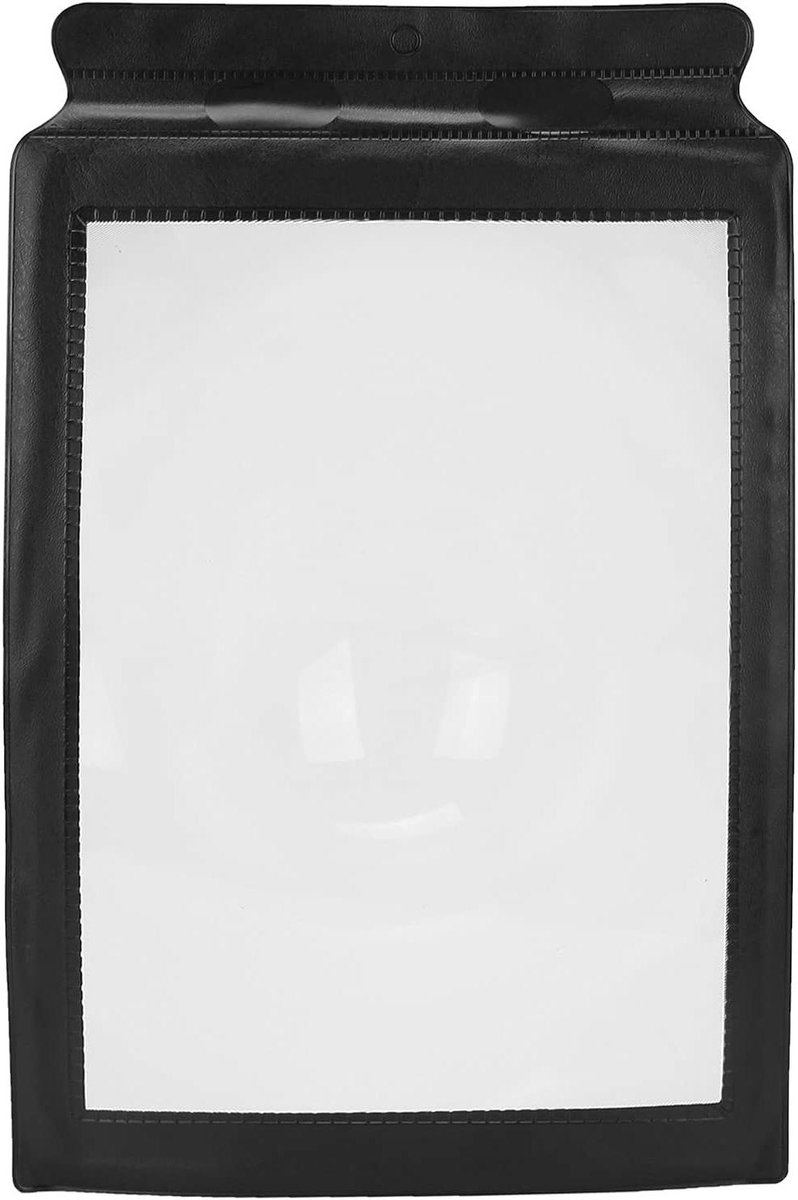 Leeshulp Vergrootglas - Volledige Pagina - Grote Tekst Lezen - Lichtgewicht PVC - A4 Formaat - Transparant