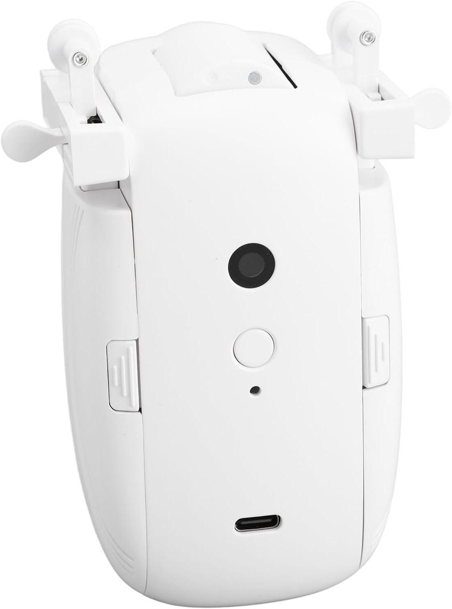 Elektrische Gordijnmotor - Automatische Gordijnopener - Comfortabel Wonen - Stille Bedrijfsmodus - 21 cm - Wit