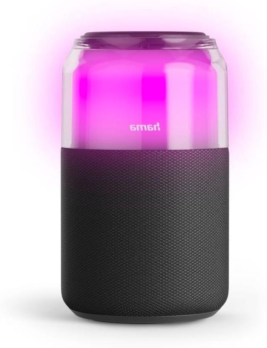 Bluetooth Speaker - Draagbare Audio - Muziek Onderweg - Vier Lichtstanden - 5 Watt - Zwart
