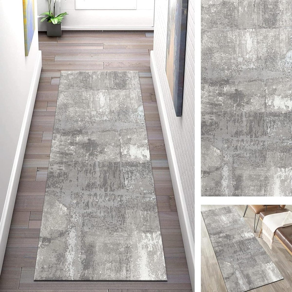 Tapijtloper Vloerkleed - Gangtapijt Binnen - Woonkamer Decoratie - Wasbaar Antislip - 70x1