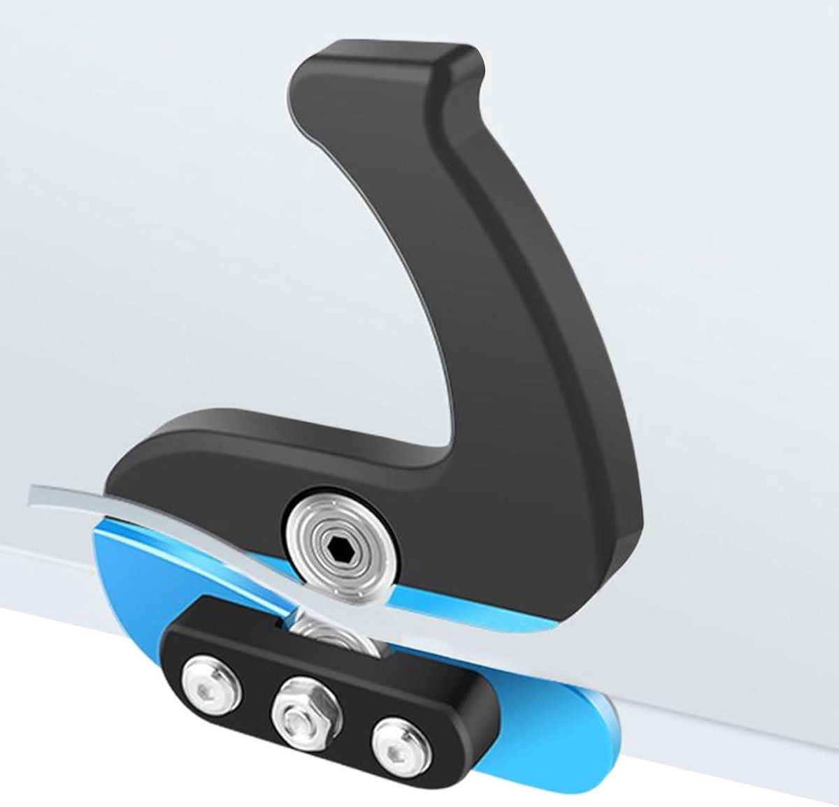 Fineer kantentrimmer - Randbewerker - Precisie snijwerk - Ergonomische handgreep - 0.2-2.6 cm dikte - Grijs