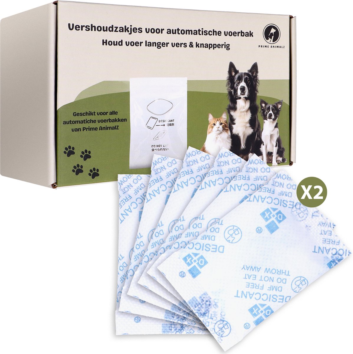 Prime AnimalZ Vershoudzakjes voor alle automatische - Prime - €29,95