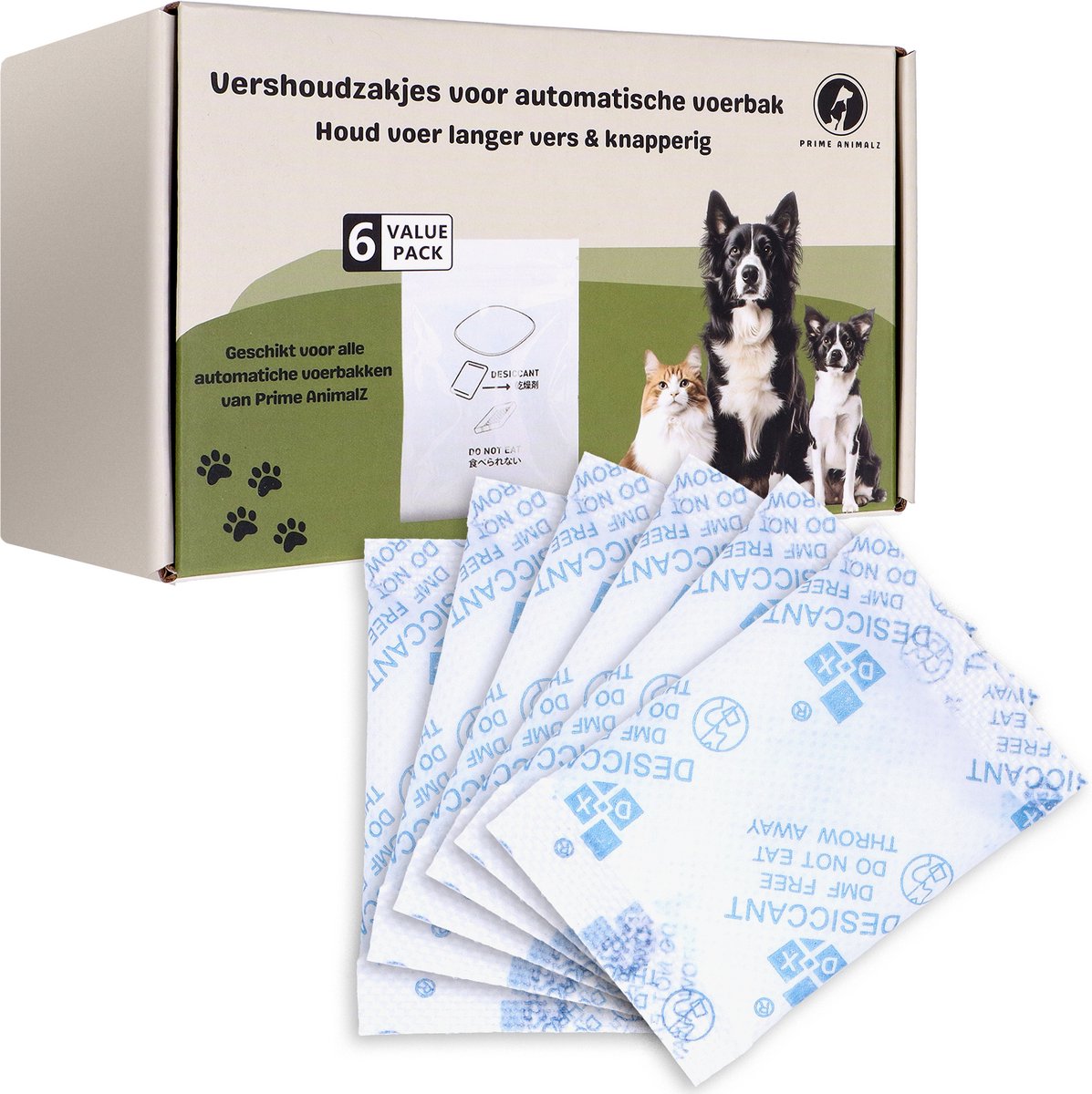 Prime AnimalZ Vershoudzakjes Navulling 6 Stuks - Prime - €19,95