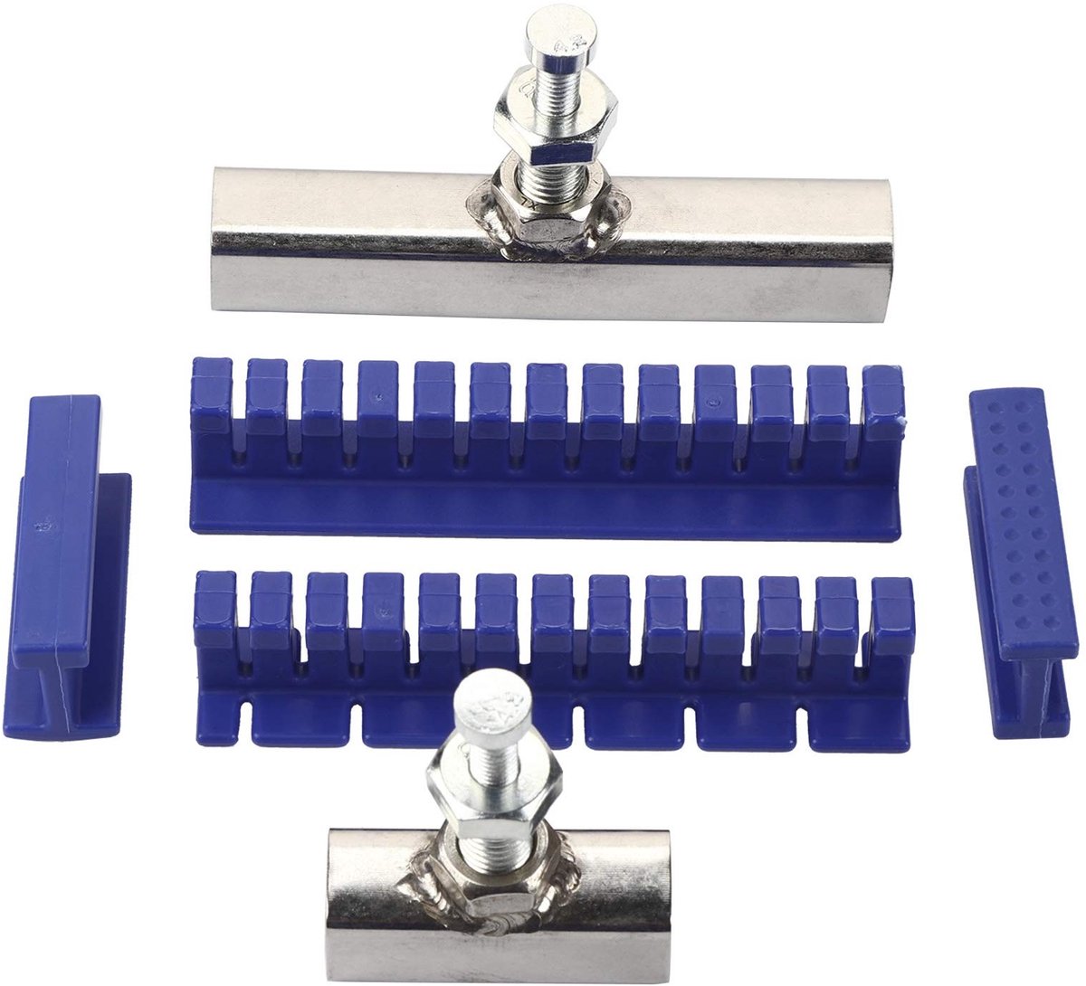 SPHProducts - Denteductie Kit - Professionele Dent Repair Tool Set - Auto Reparatie - Blauw en Zilver - Efficiënt en Gebruiksvriendelijk - Geschikt vo