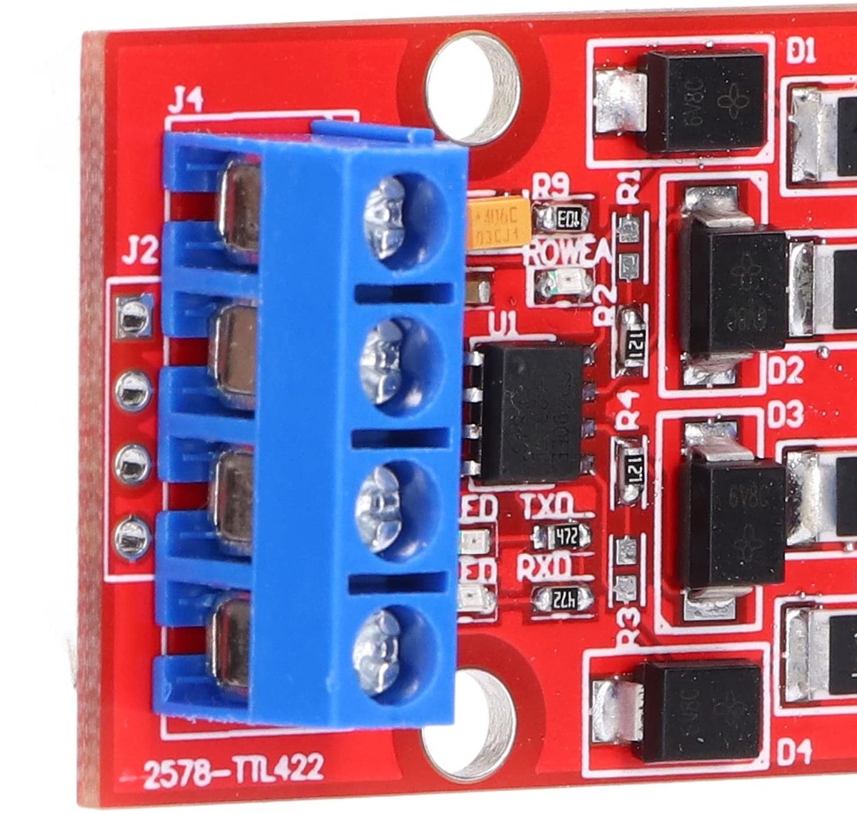 Signal Inverter Module RS422 naar TTL Bi-directionele UART Conversiemodule 5V