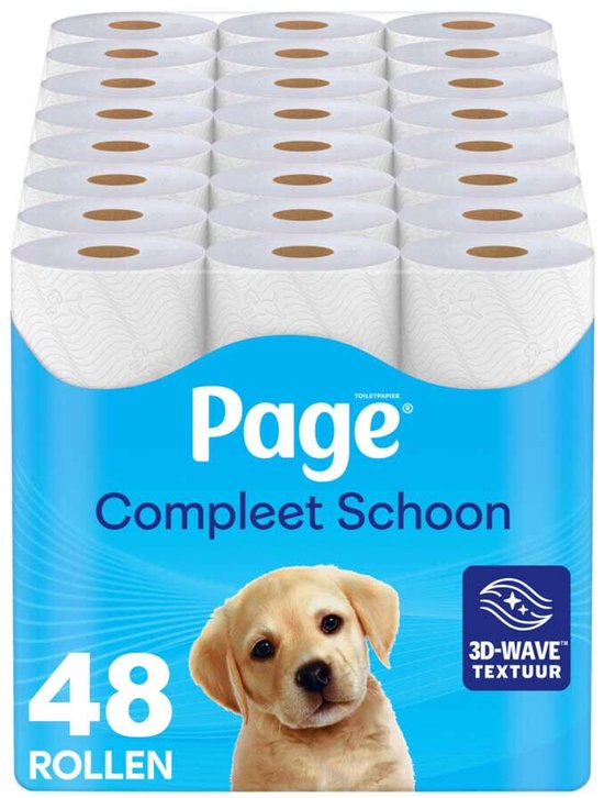 Page papier toilette - Complete Clean - 48 rouleaux  - Value pack