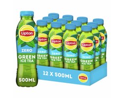 Lipton - Ice Tea - Vert - Zero - Petfls - 12x 50cl