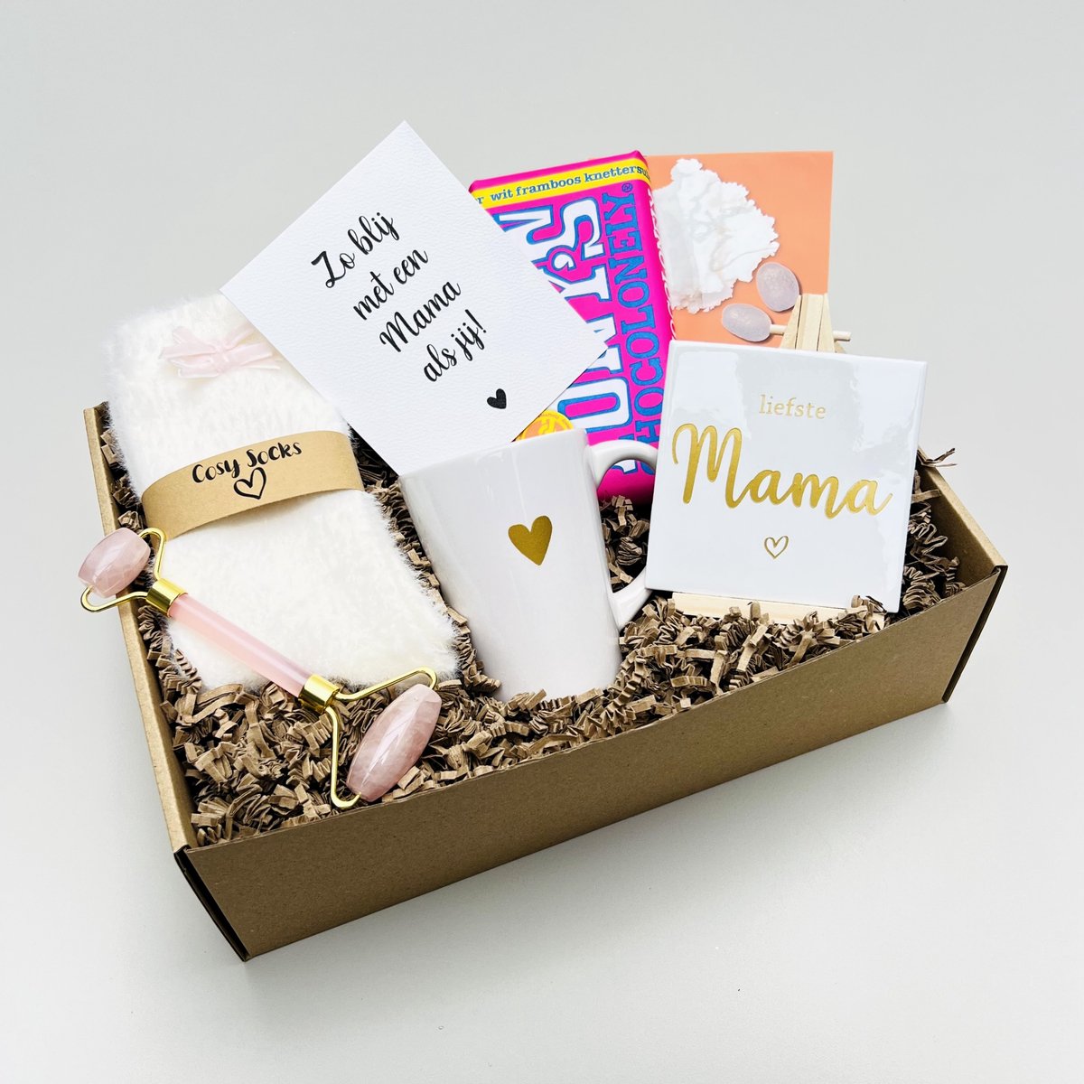Moederdag verwenpakket – Moederdag cadeau - Ontspanningscadeau - verzorgingscadeau – Luxe Moederdag cadeau - verwenpakket - cadeau voor mama