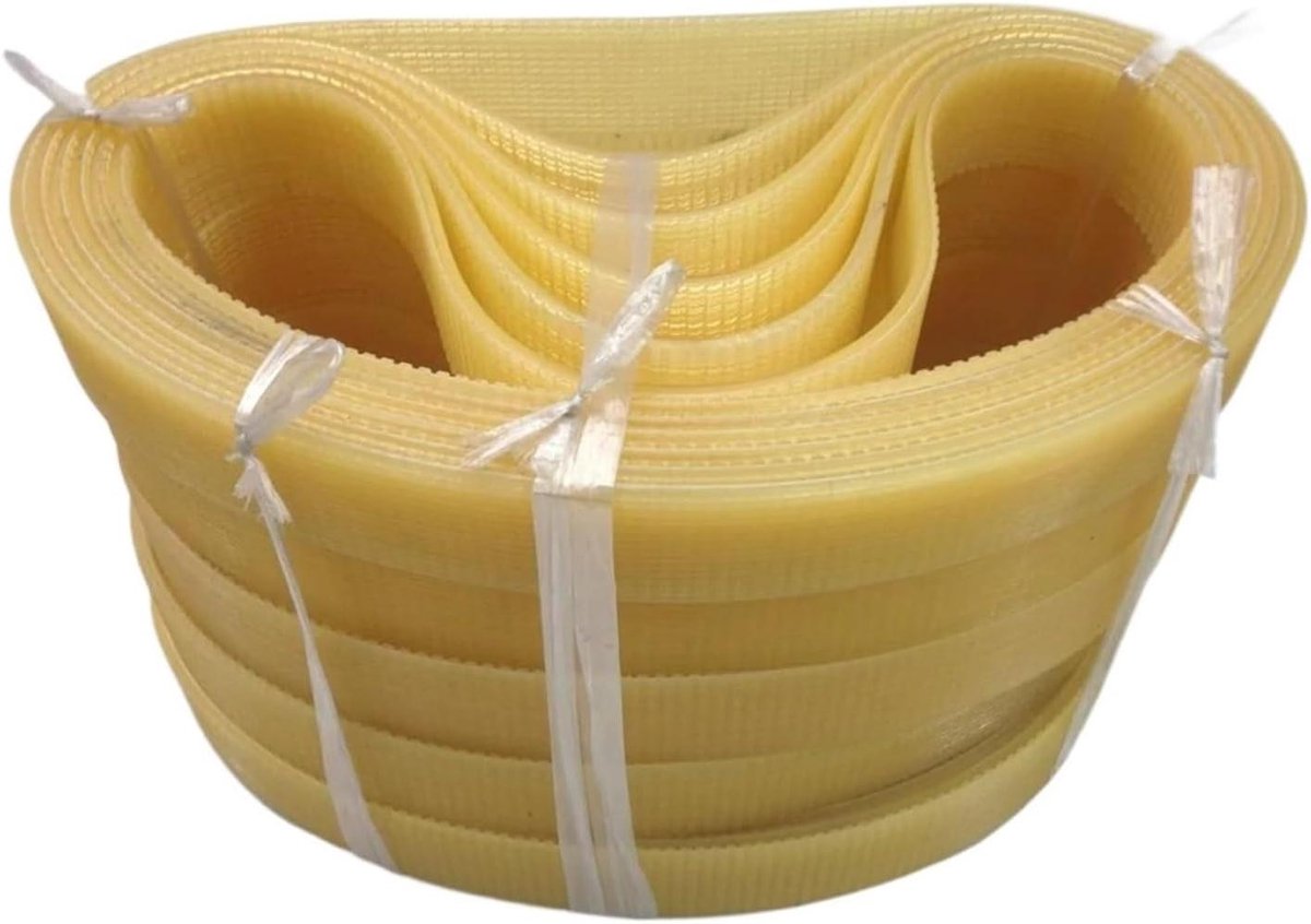 Getande Transmissieriem - Multiriem V-snaar - Houtbewerking Machines - Duurzaam Rubber Materiaal - 4PJ-268mm Breedte 10mm - Zwart
