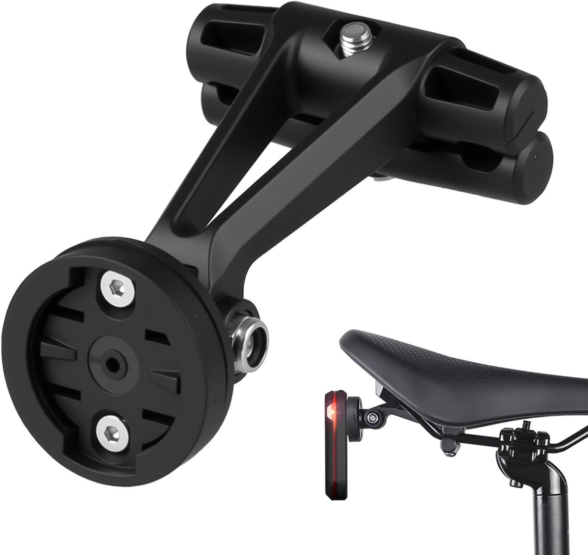 Fiets Zadeltas voor Garmin Varia RTL515 RTL510 RCT715 TL300 - Verstelbare Hoek, Antislip en Duurzaam voor Racefietsen