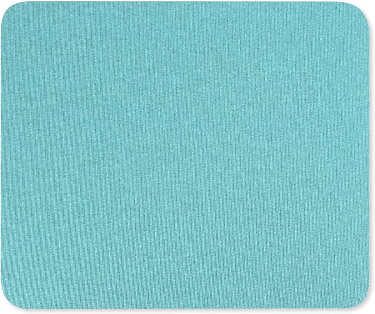 Kleine Turquoise Blauw Gaming Muismat 24 x 20 cm voor Thuis en Kantoor, Comfortabel en Duurzaam