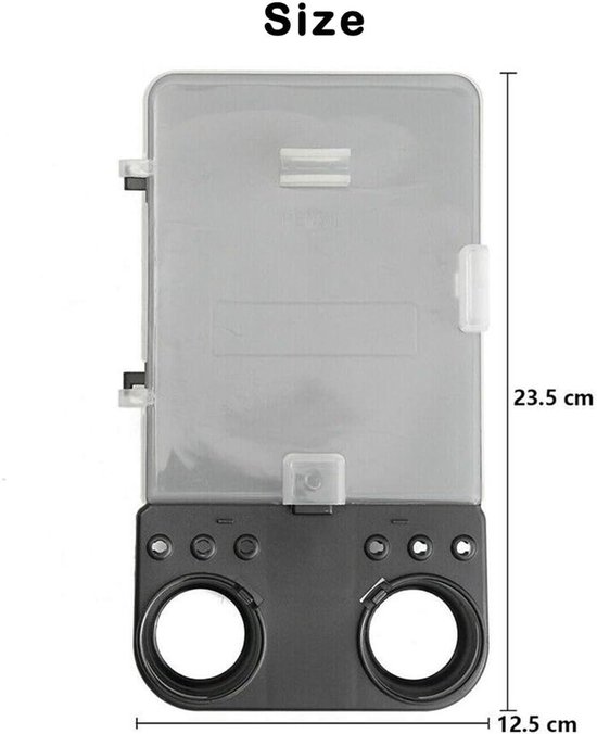 Golf Scorekaart Houder - Scorebord Accessoire - Golf Score Bijhouden - Waterdicht met Stormflap - 12.5x23.5cm - Pauw van GOLF — afbeelding 4