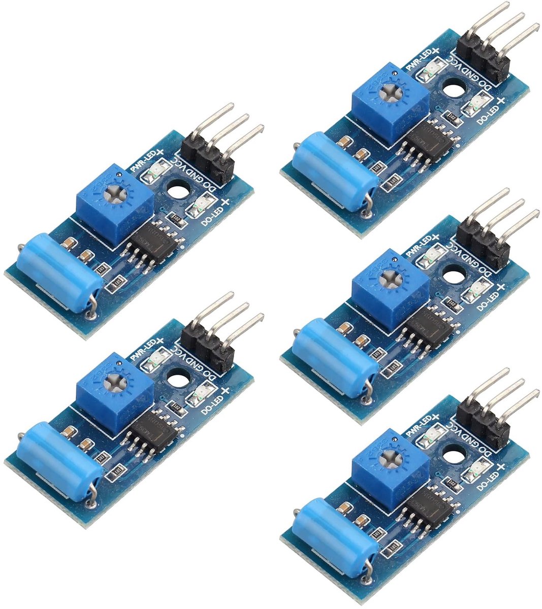 Vibration Sensor Alarm Module SW-420 - Bewegingsdetectie voor Arduino & Raspberry Pi
