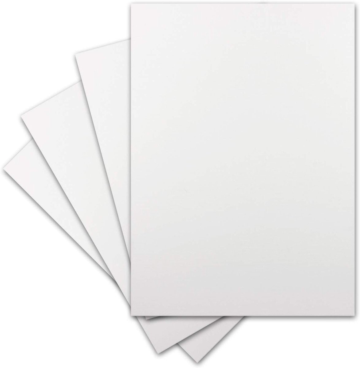 Toonkarton A3 - Knutselpapier dik - Kaarten maken - Linnenstructuur - 700 vellen - Wit