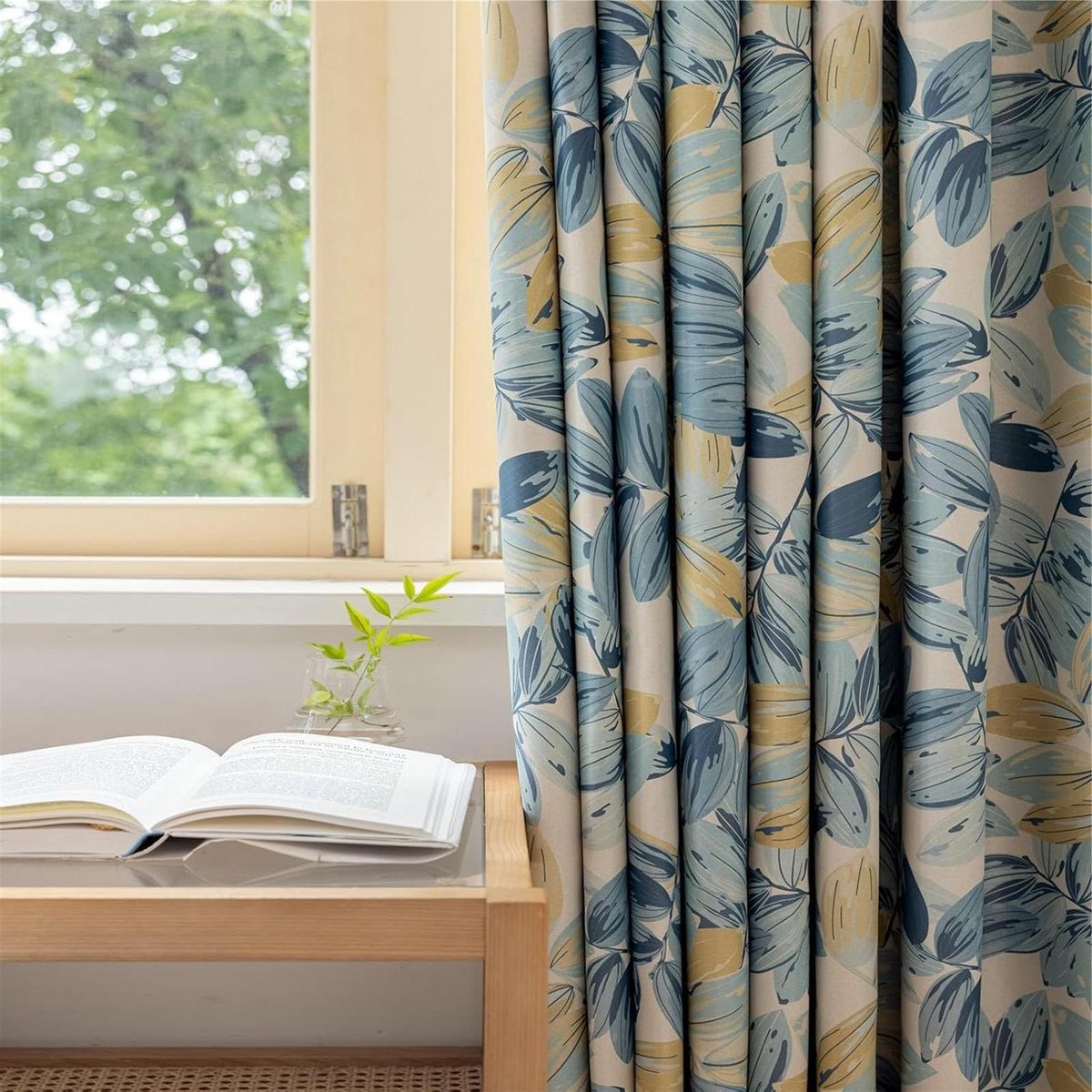 Verduisterende Gordijnen - Kamer Gordijnen - Slaapkamer Privacy - Polykatoen Linnenlook -