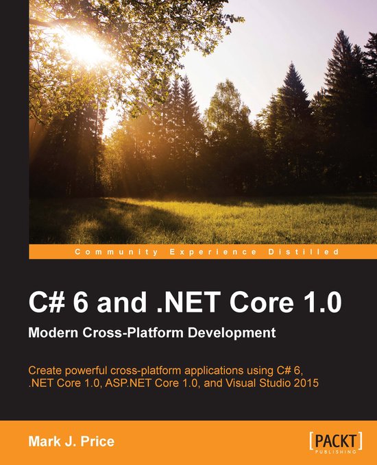 C# 6 and .NET Core 1.0 - cover