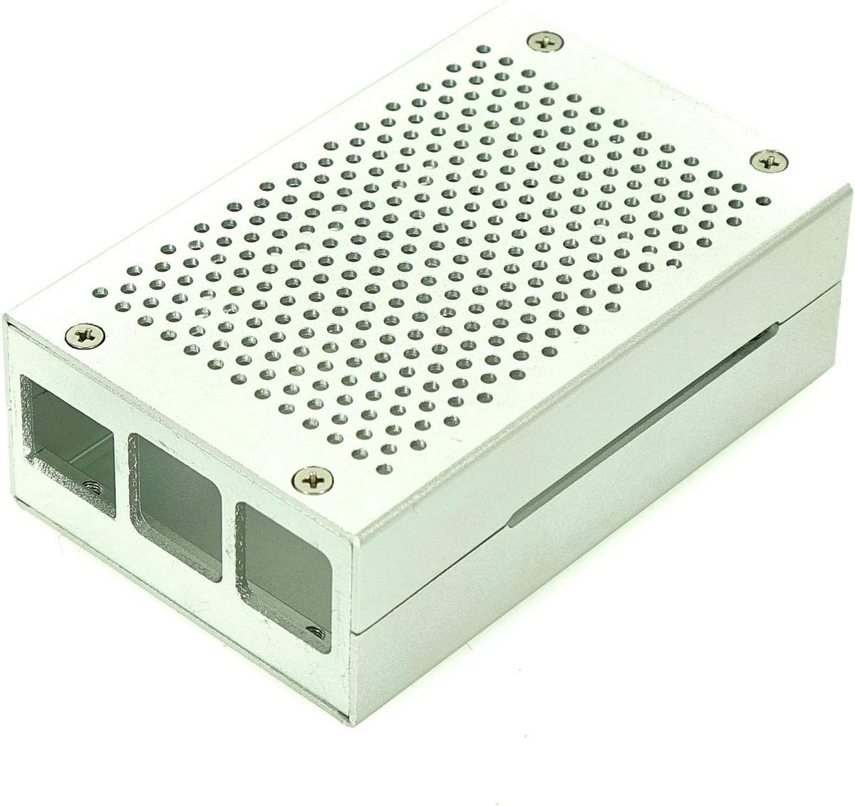 Aluminium behuizing voor Raspberry Pi B+ 2 3 3B+ - beschermende kast