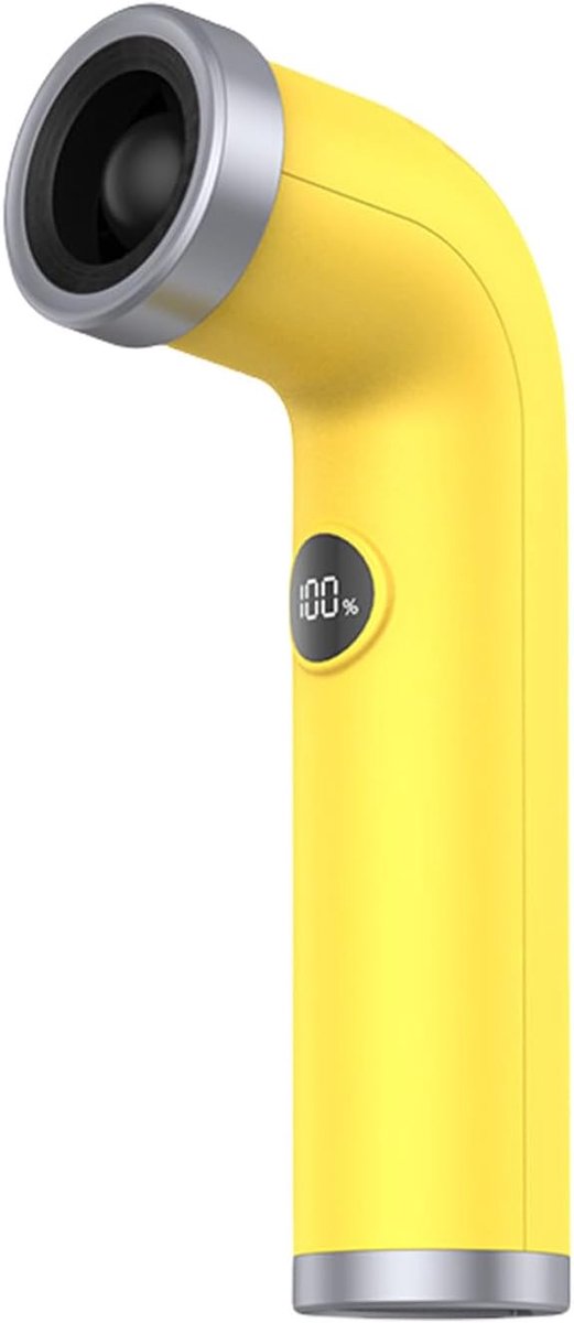 Draagbare Ventilator - Persoonlijke Koeler - Overal Koelte - 100 Snelheden - Compact Ontwerp - Geel