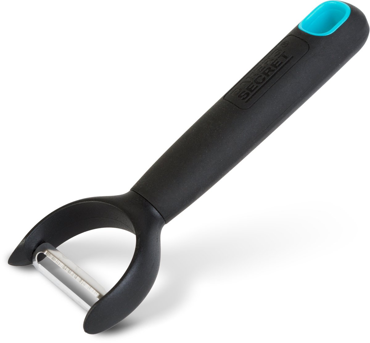 Dunschiller RVS - Y-Vorm Groente- en Fruitschiller - Aardappelschiller met Ergonomische Handgreep - RVS Keukenschiller BPA Vrij - Scherpe Julienne Peeler - Vaatwasserbestendig - Zwart [BS41176]
