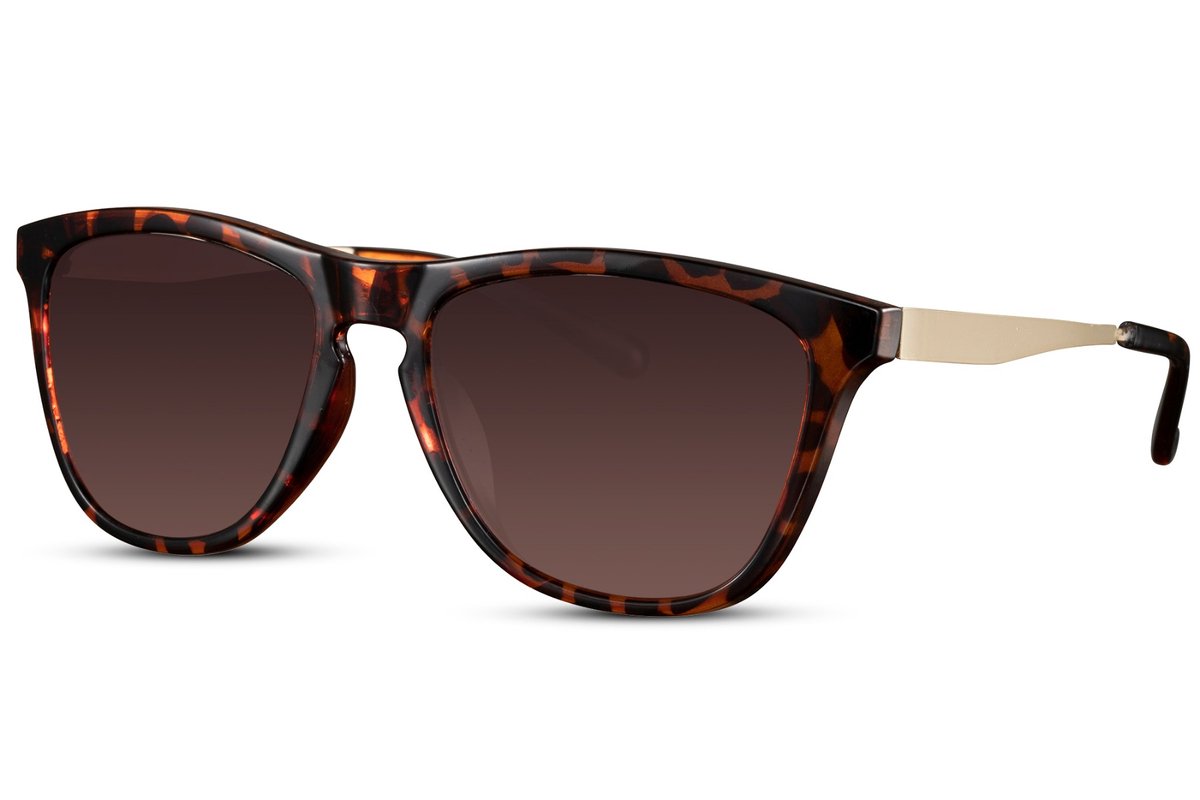 Joboly Cat Eye Zonnebril - Bruin Frame - Bruine Lenkleur - Dames