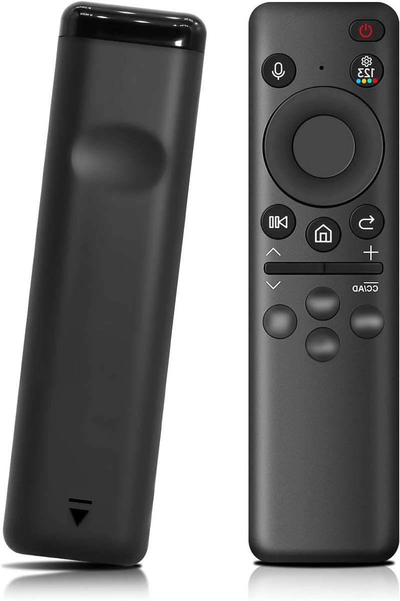 Vervangbare Batterij Afstandsbediening voor Smart TV's, Universele Bluetooth Afstandsbediening met USB-C Opladen, Geschikt voor QLED Modellen 2023